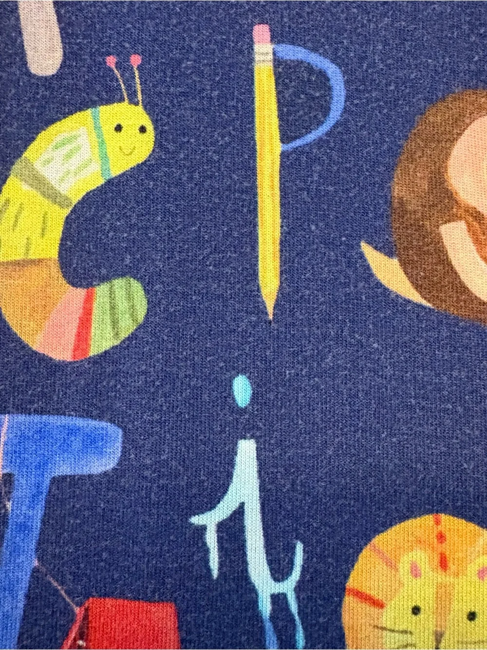 Little Sleepies alphabet friends bamboo convertible pajamas 18-24 months